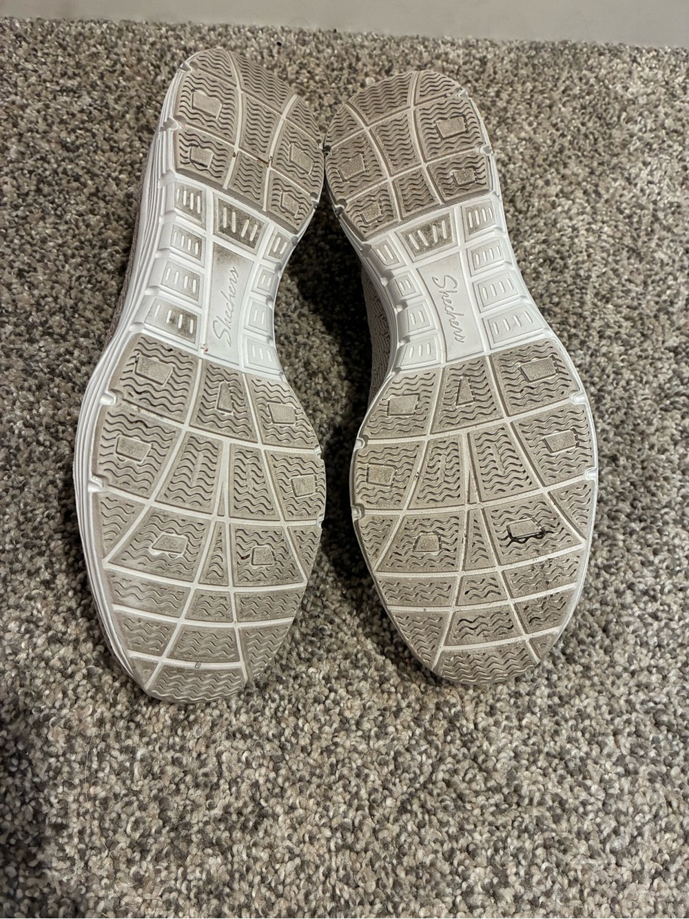 Skechers Slip-On Knit Sneakers in Light Taupe - Picture 7 of 9